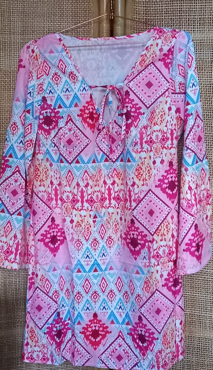 Dámská tunika - dámské plážové šaty vel.L - ZCELA NOVÉ - 3