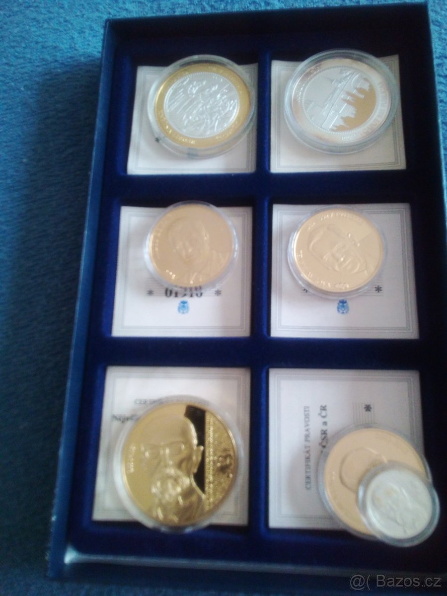 Nabízím medajle hlavy státu ČR - 3