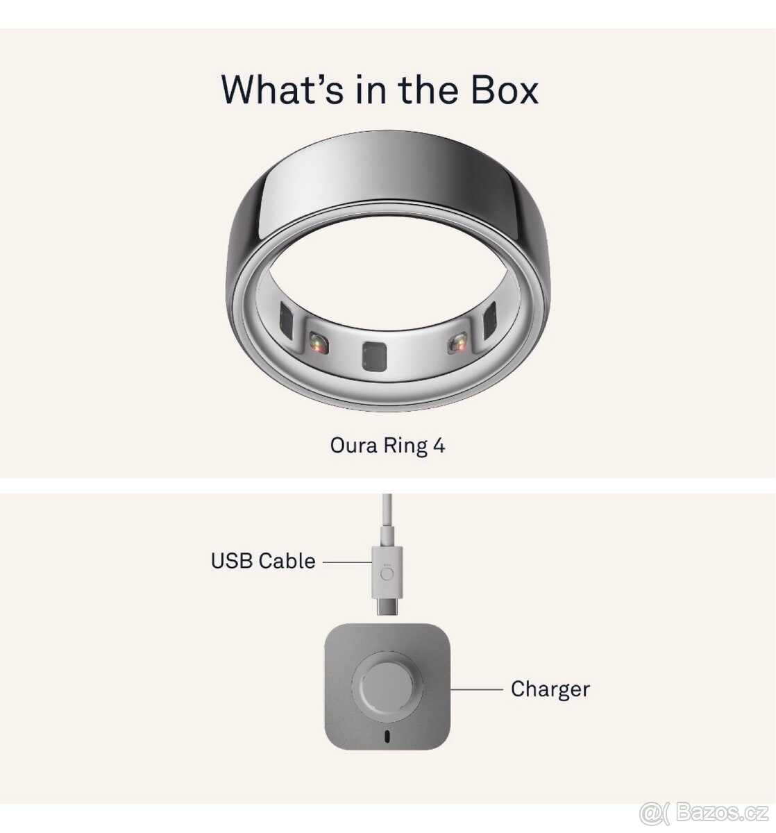 Oura Ring 4 Silver nový nerozbalený - 3