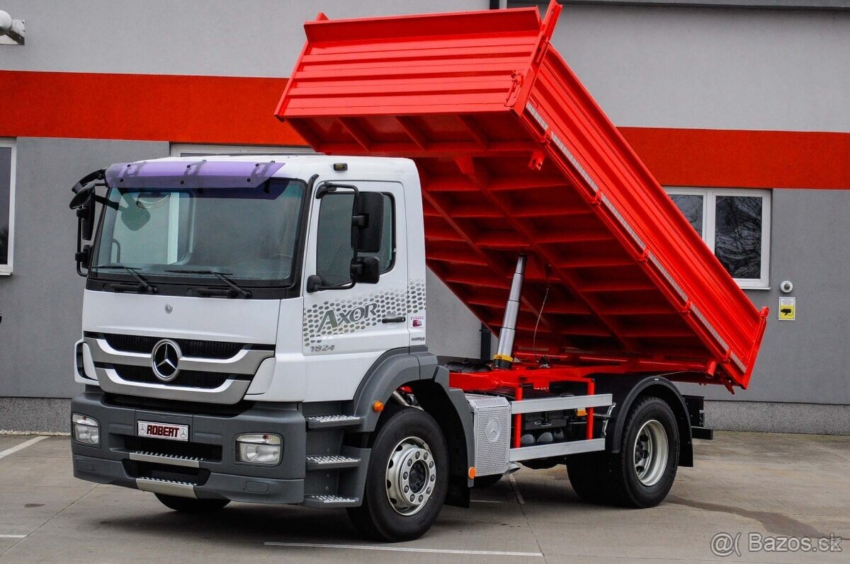 MERCEDES BENZ AXOR 1824 TŘÍSTRANNÝ SKLÁPĚČ - VYKLÁPĚČ EU-4 - 3