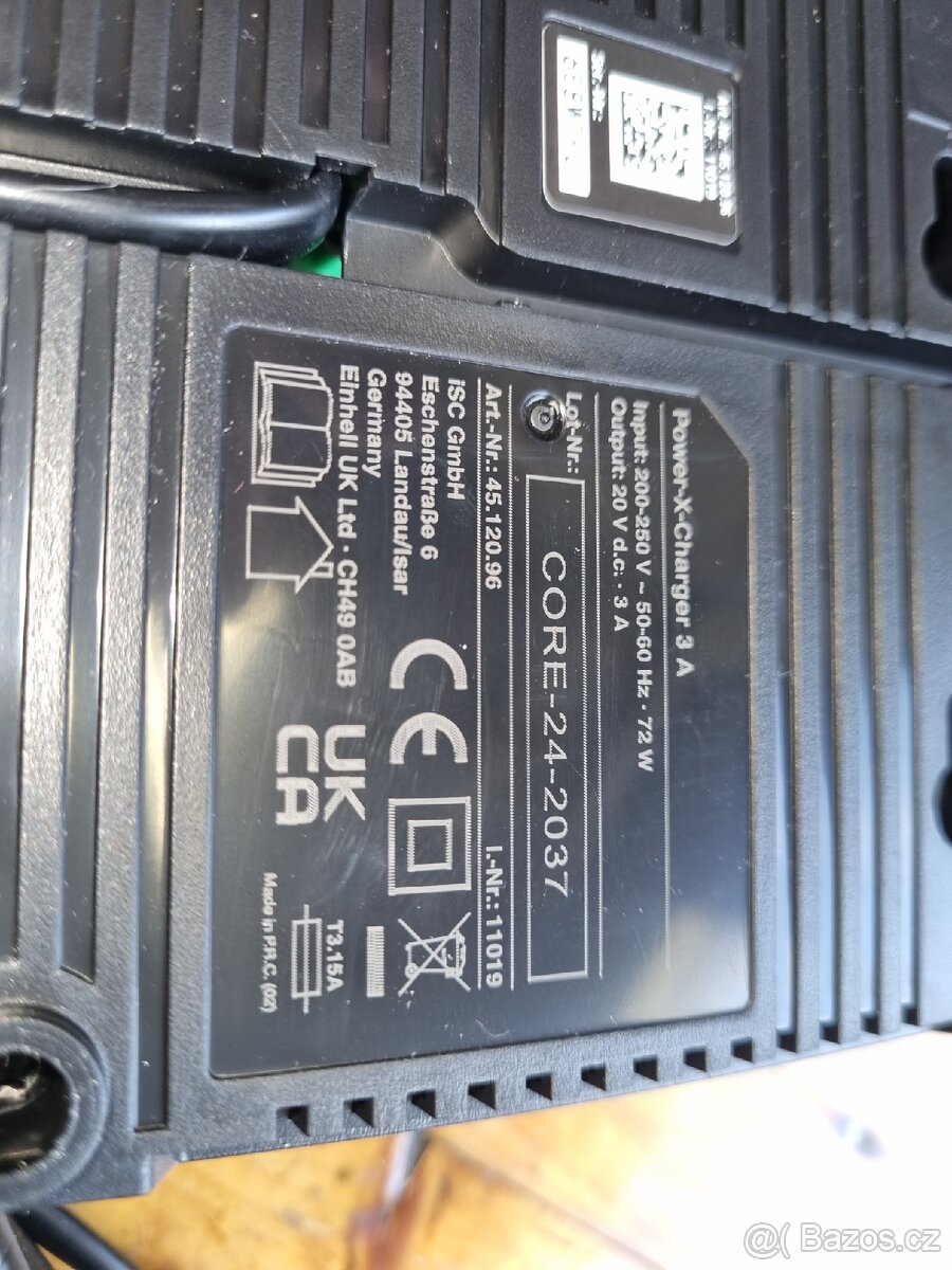 Prodám nabíječku baterií Einhell. - 3