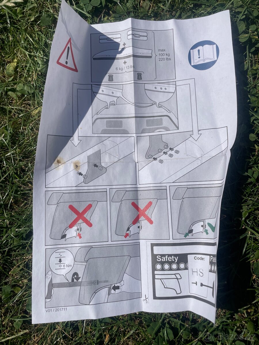 Příčné nosiče na Audi Q8 - 3