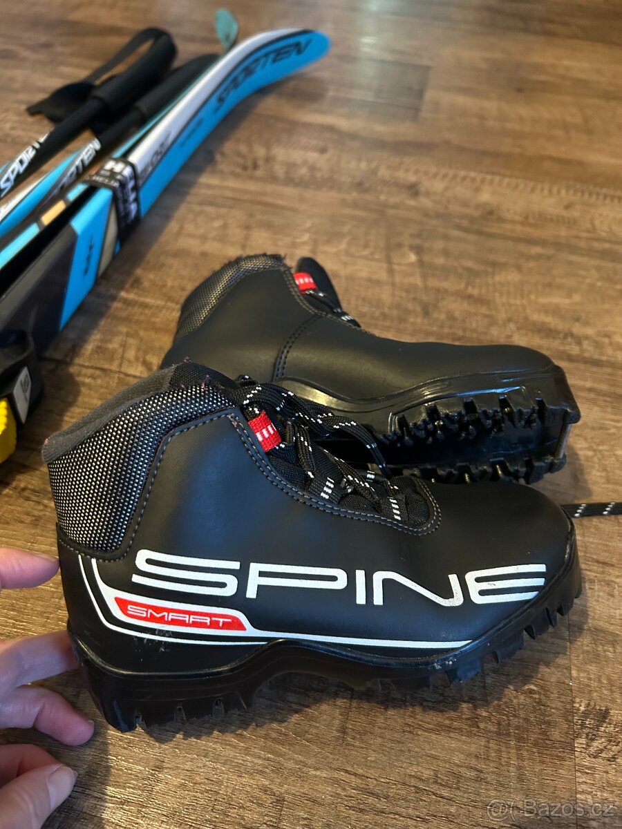 Prodám dětské běžky 120 cm a boty 30 - 3