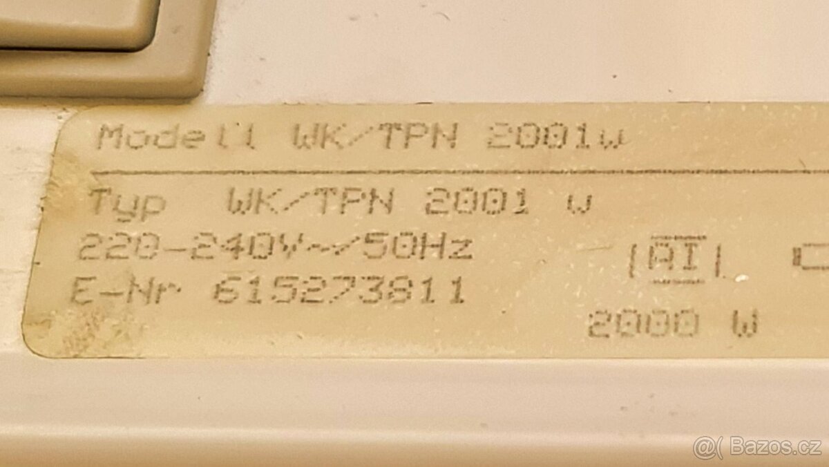 Nástěnný konvektor AEG WK/TPN 2001w - 3