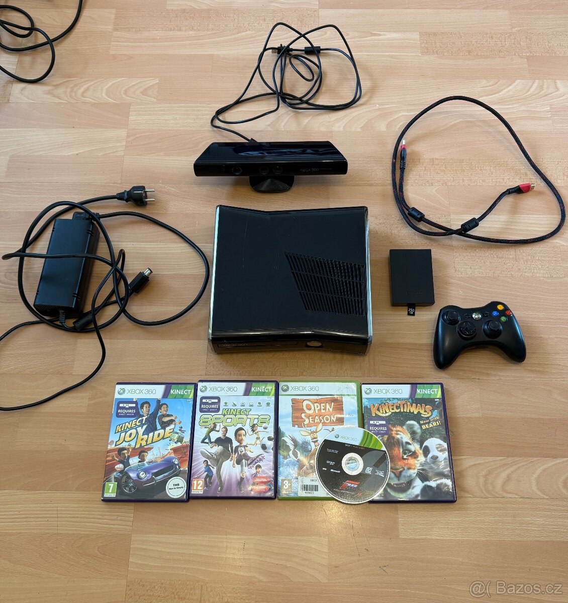 Xbox 360, hdd250GB a Kinectem + hry - 3
