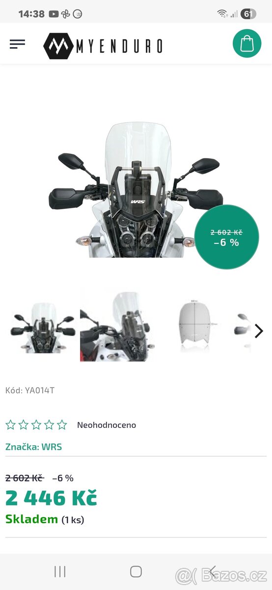 Plexi wrs Yamaha Tenerre 700 - 3