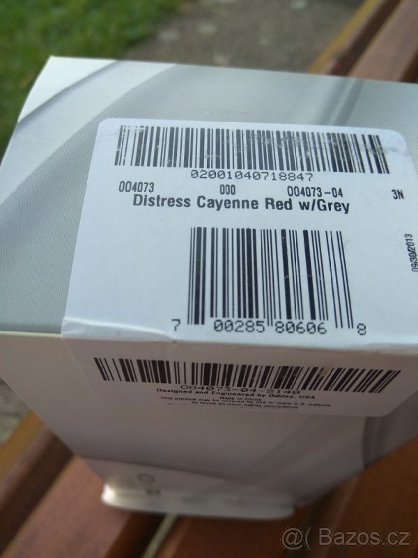 Oakley distress cayenne red/w - 3