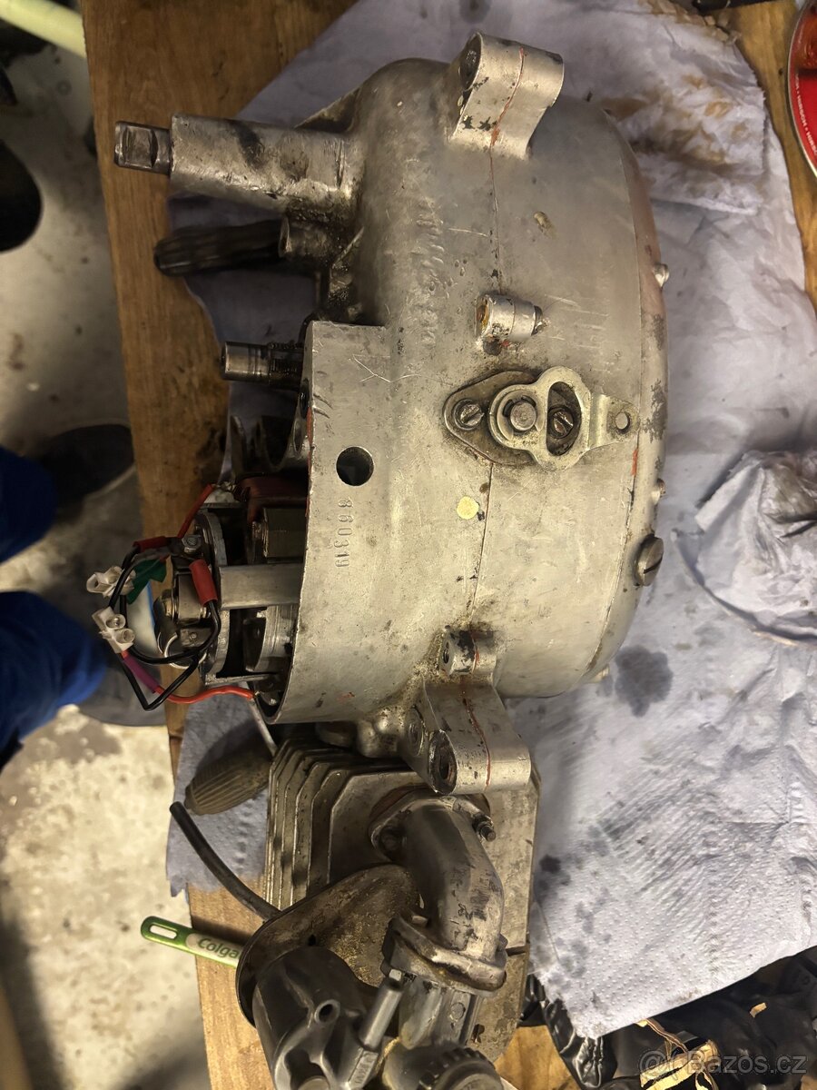 Jawa pionýr motor - 3