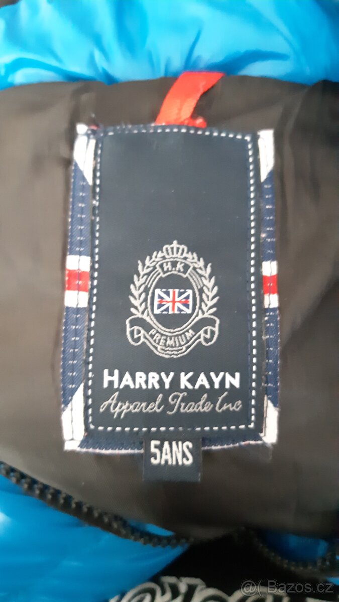 Anglická detska bunda harry kayn 110 - 3