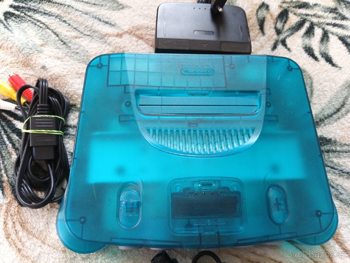N64 Nintendo 64 Blue USA + Hra - 3