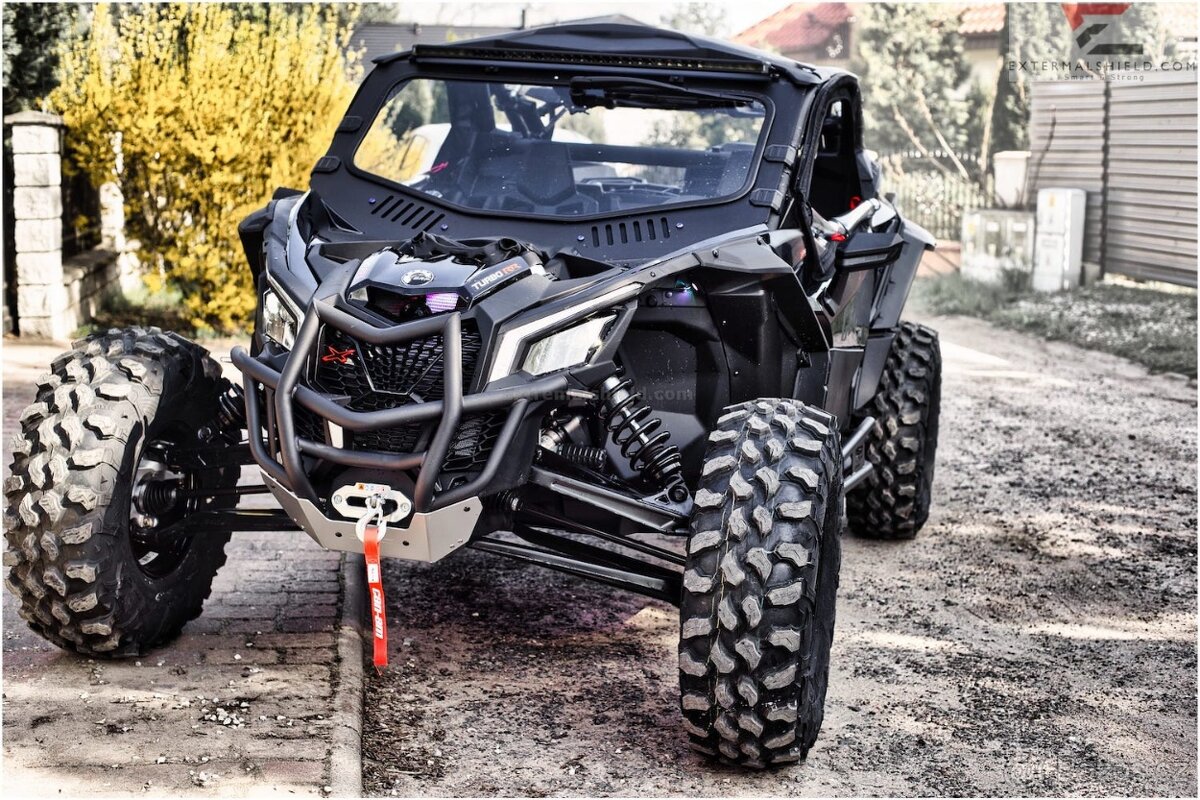 Can-am Maverick X3 čelní sklo se stěračem