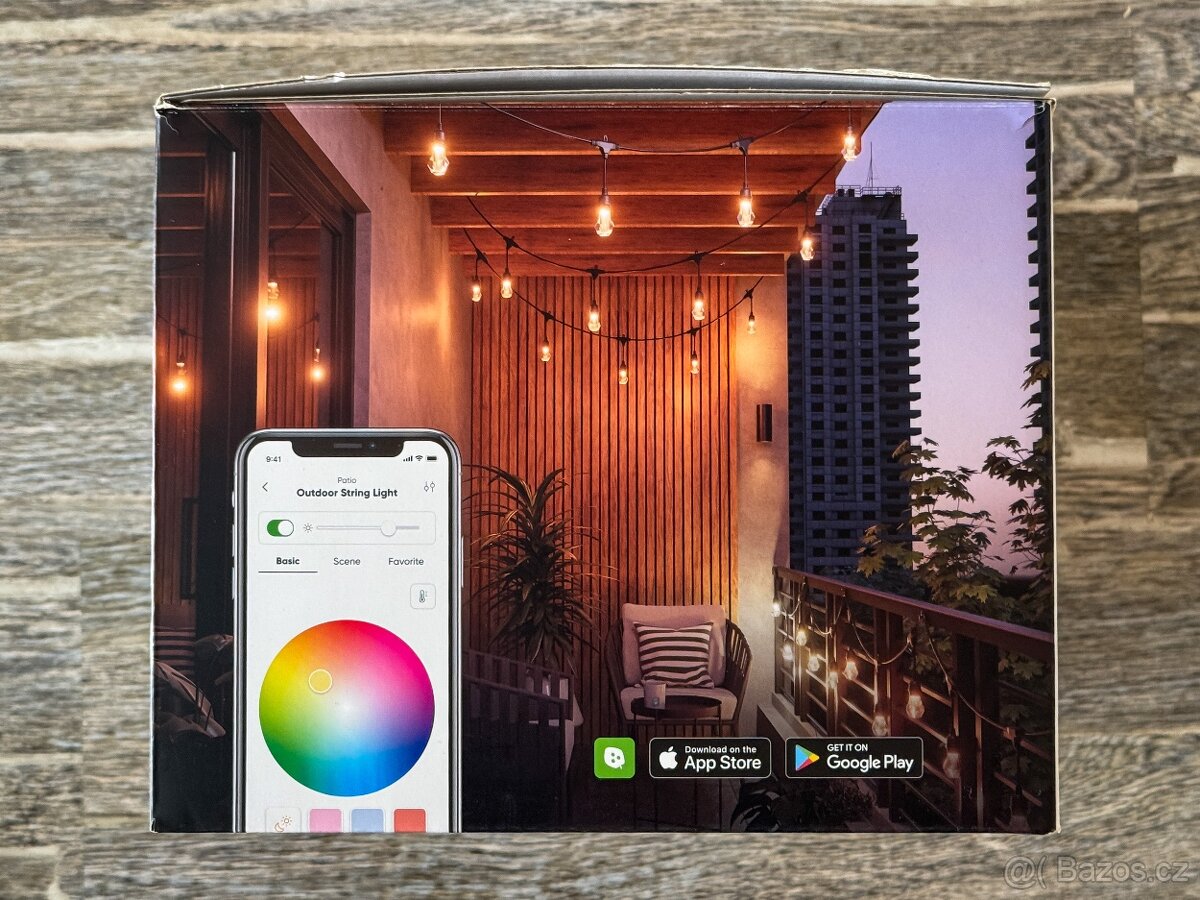 světelný řetěz Nanoleaf Outdoor String Lights (15m) - 3