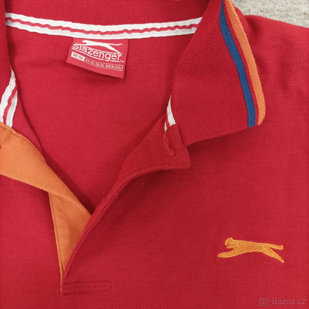 Triko SLAZENGER XL 63 cm červený - 3