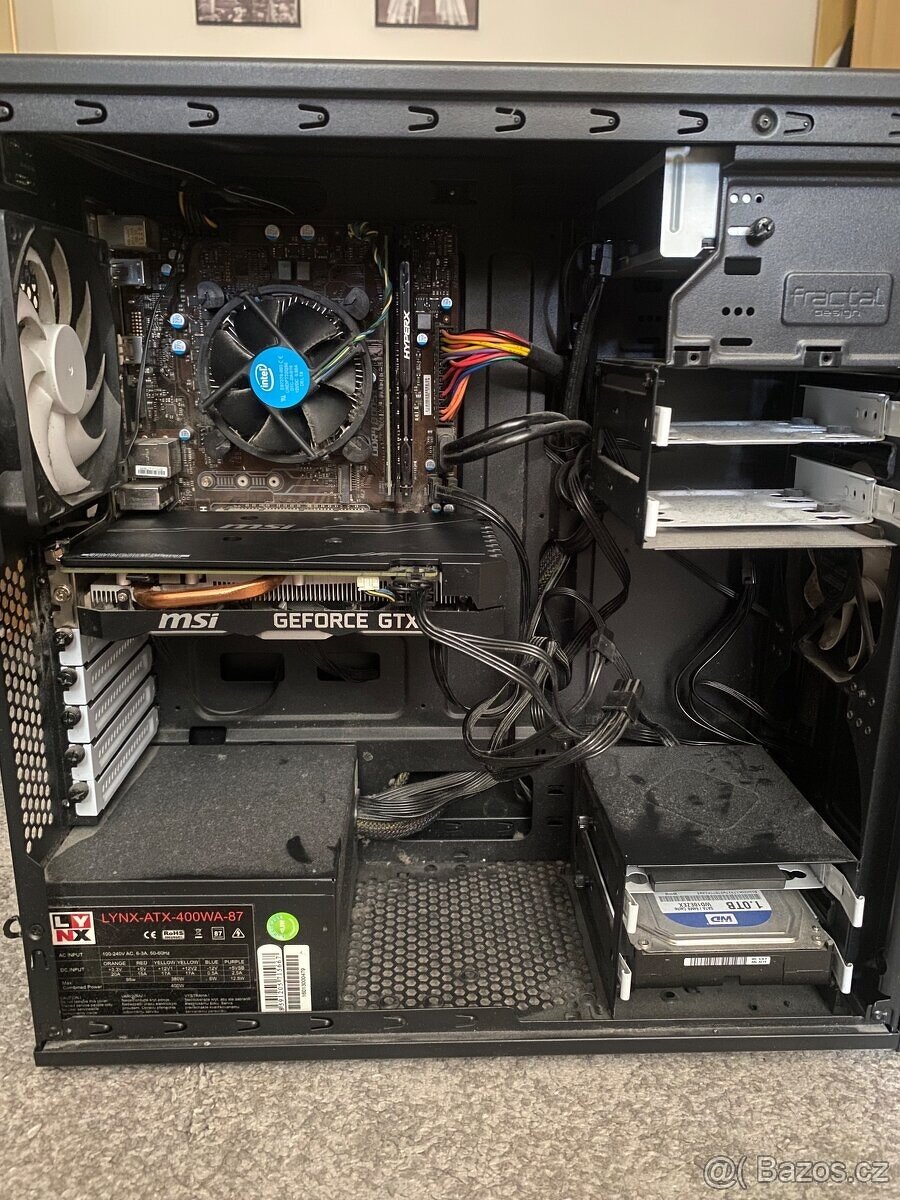 Herní PC - Intel i5 - 7400, 16 GB RAM, GTX 1660 6 GB - 3