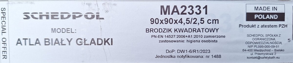 Sprchová vanička - 3