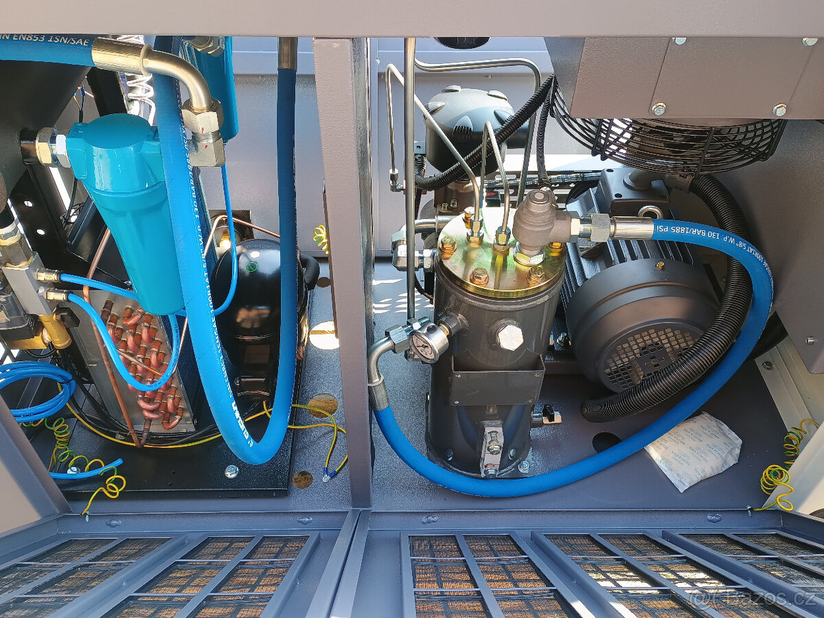 Šroubový kompresor LUFT 700 + sušička + vzdušník 270L - 3