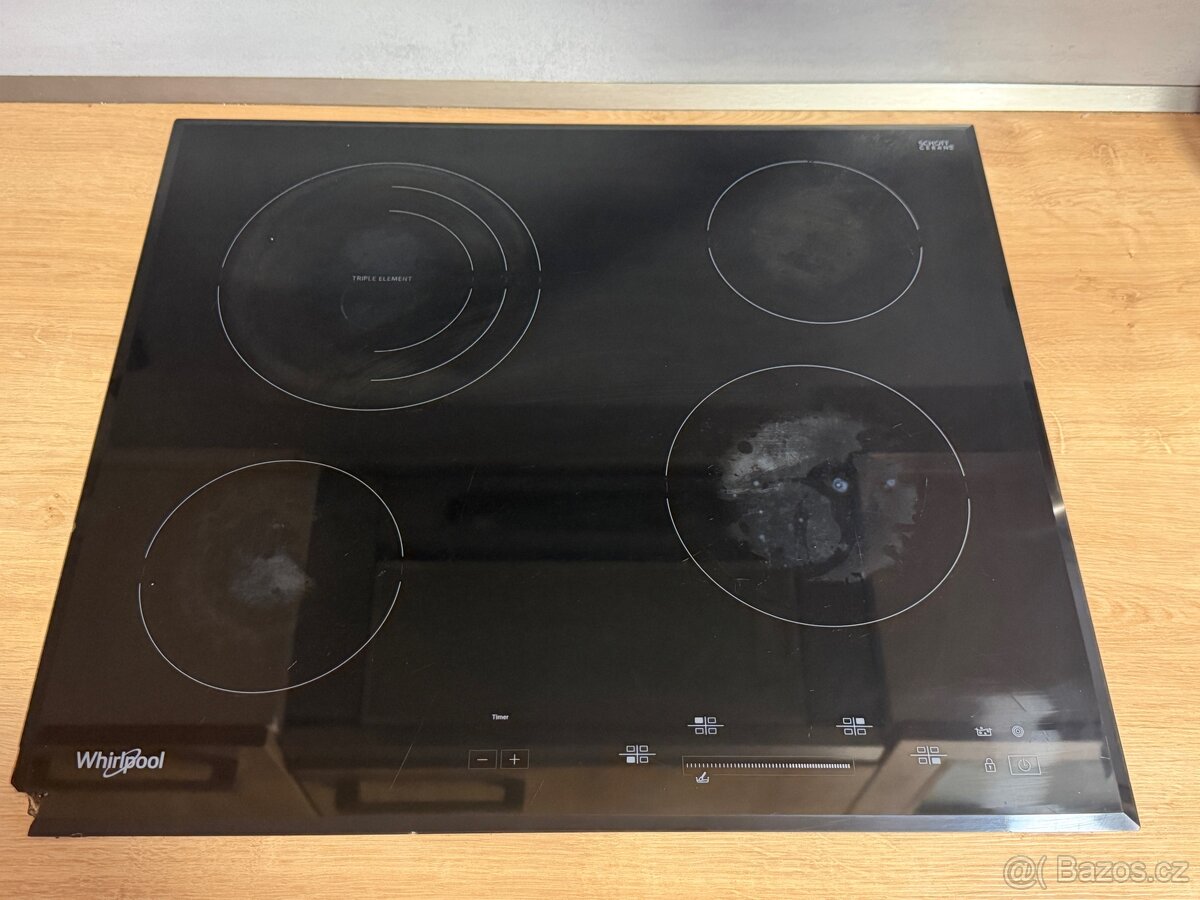 Sklokeramická varná deska WHIRLPOOL AKT 8900 BA - 3