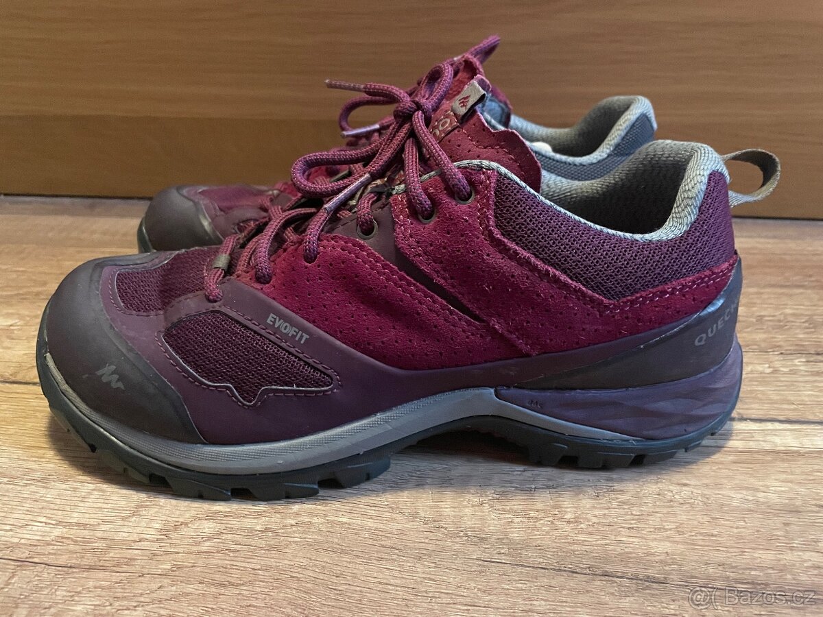 DÁMSKÉ TURISTICKÉ BOTY MH 500 FIALOVÉ - 3