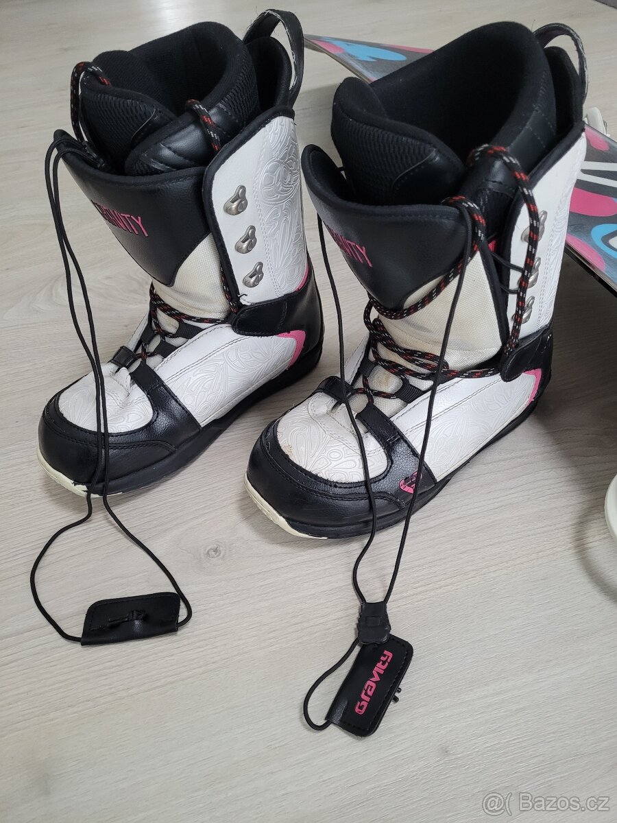 Snowboard + boty - 3