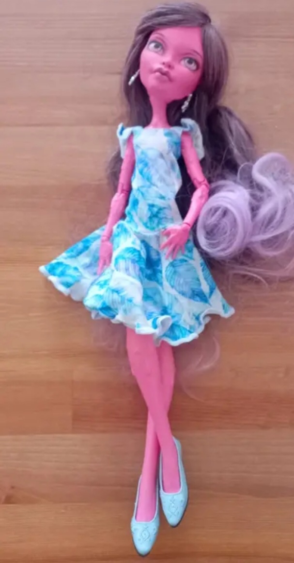 Panenka monster high 43cm OOAK - 3