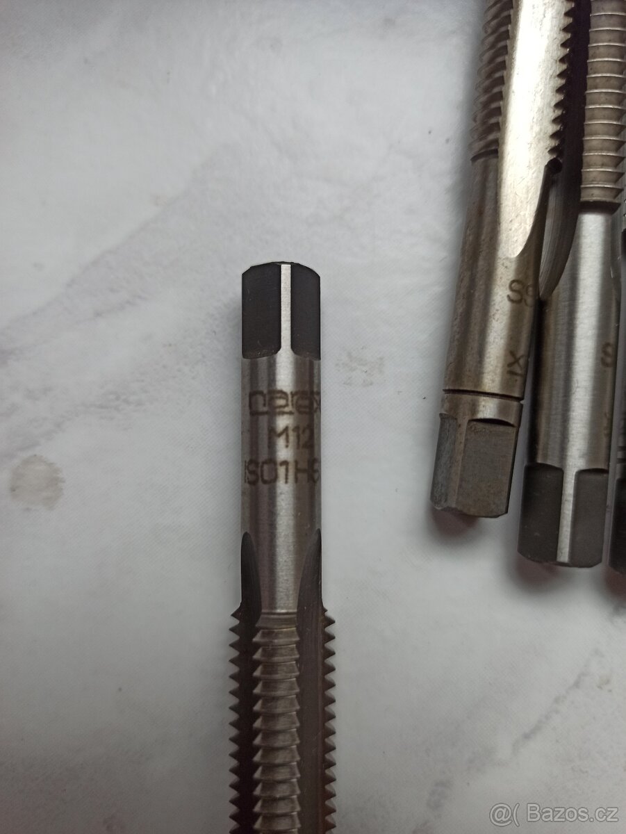 Prodám nové sadové závitníky M12 - 3