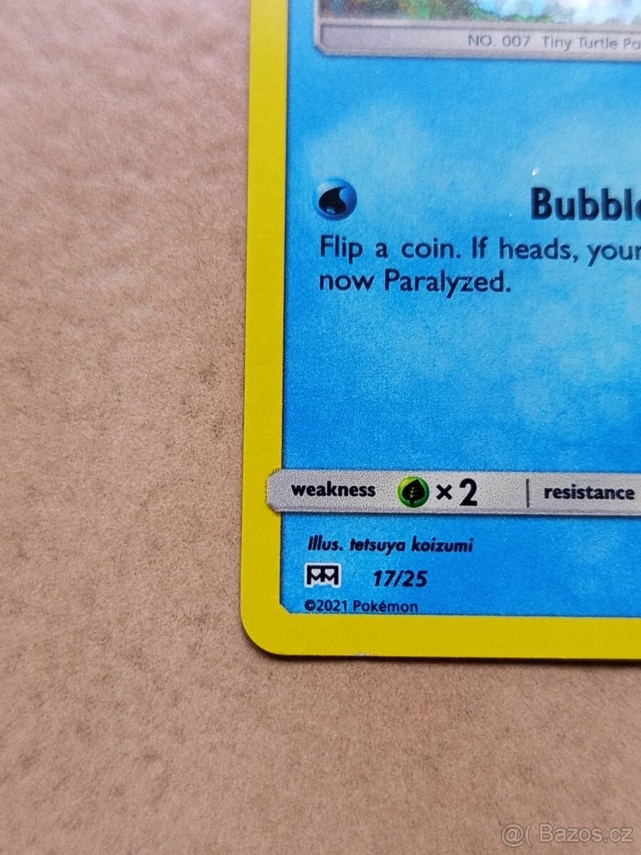 Karta Pokémon Squirtle 2021 n2. - 3