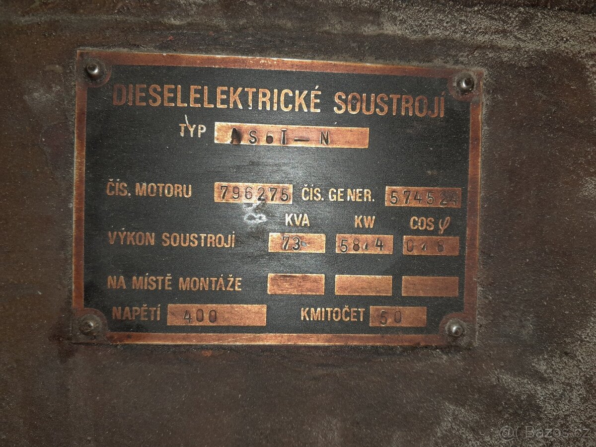 CSSR motor 6S110 CKD Praha - 3