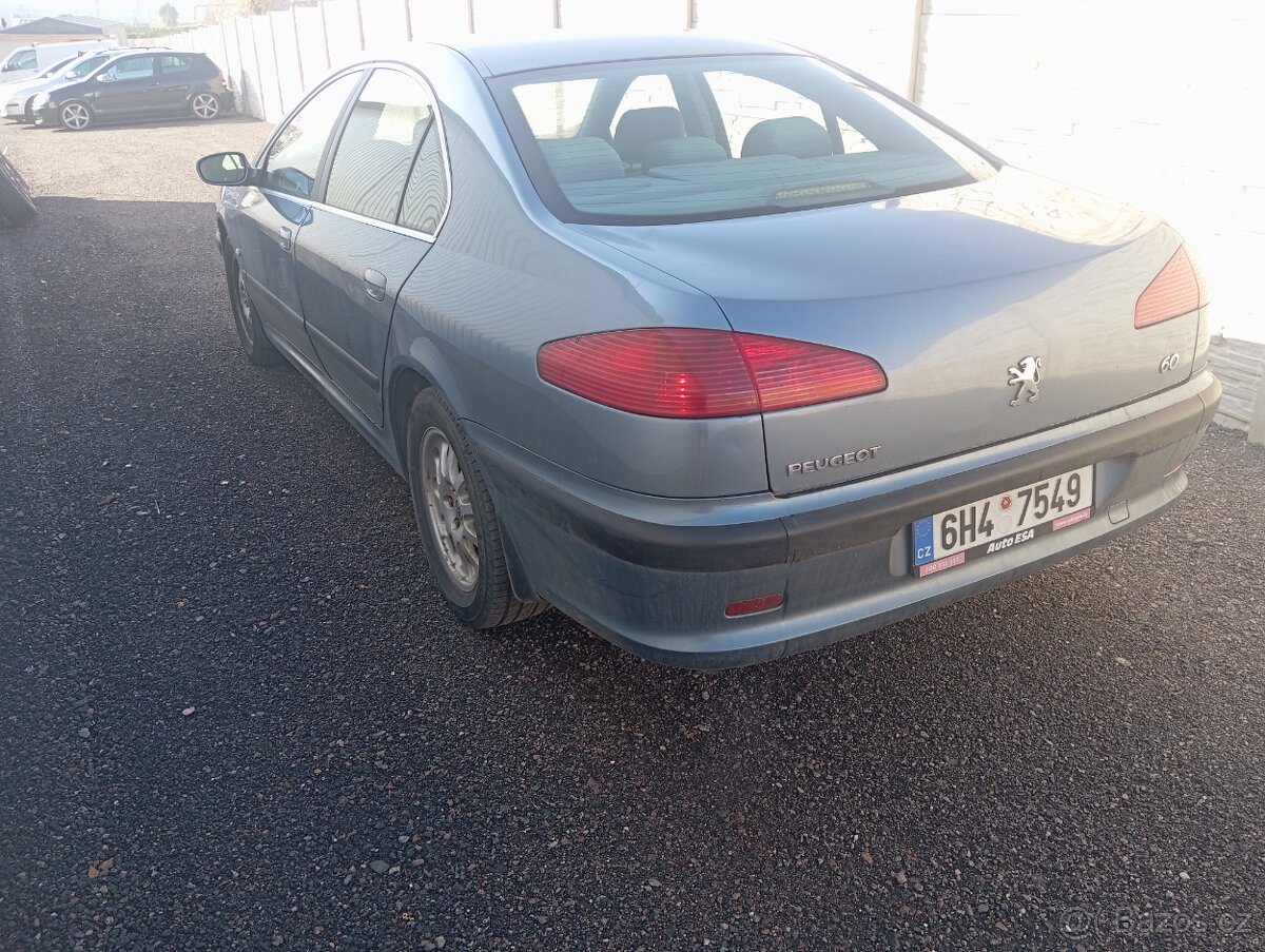 Peugeot 607 2,2 Hdi nová TK, velký servis.. - 3