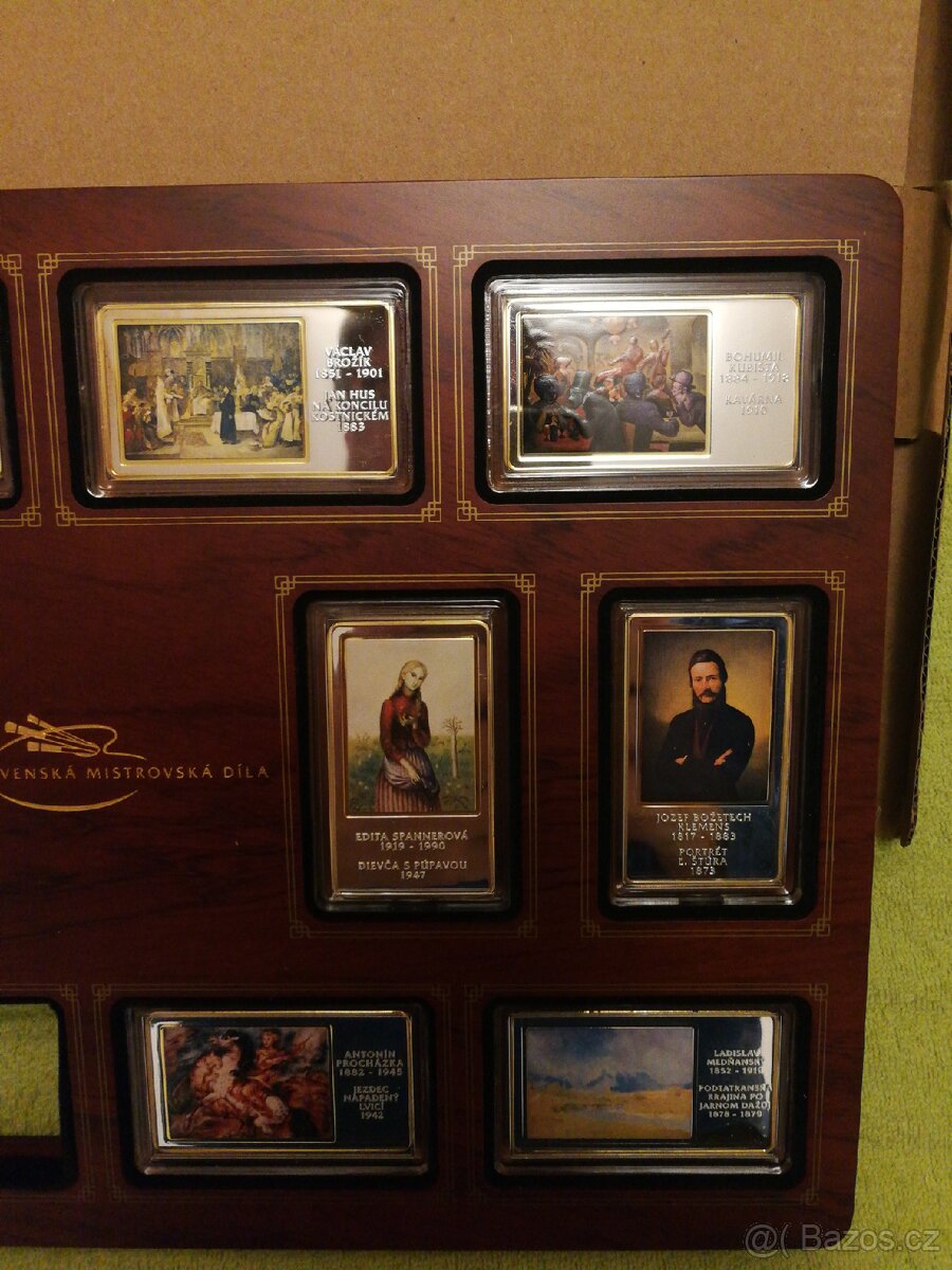 Česká a Slovenská mistrovská díla - pamětní medaile - 3