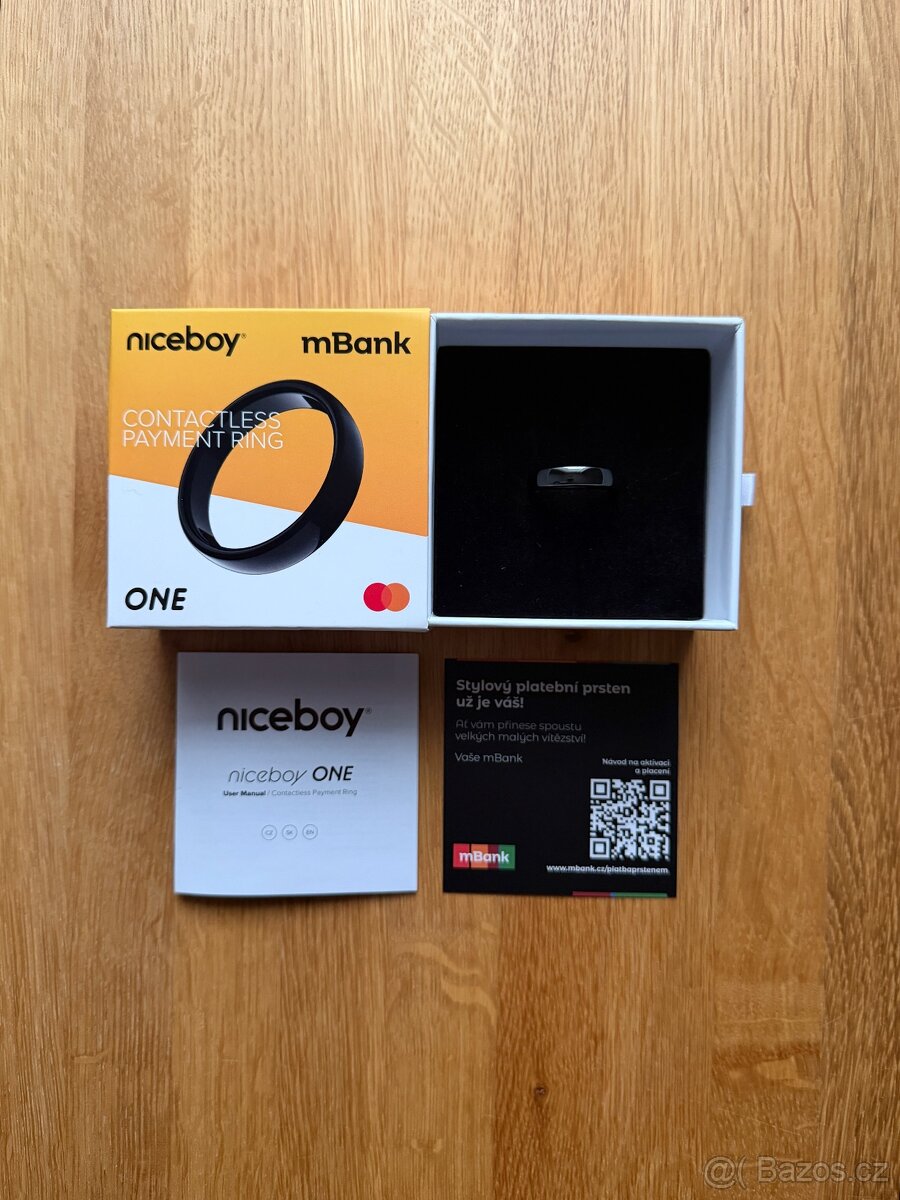 Nový platební prsten ONE Onyx black S11 | Záruka 24 měsíců - 3