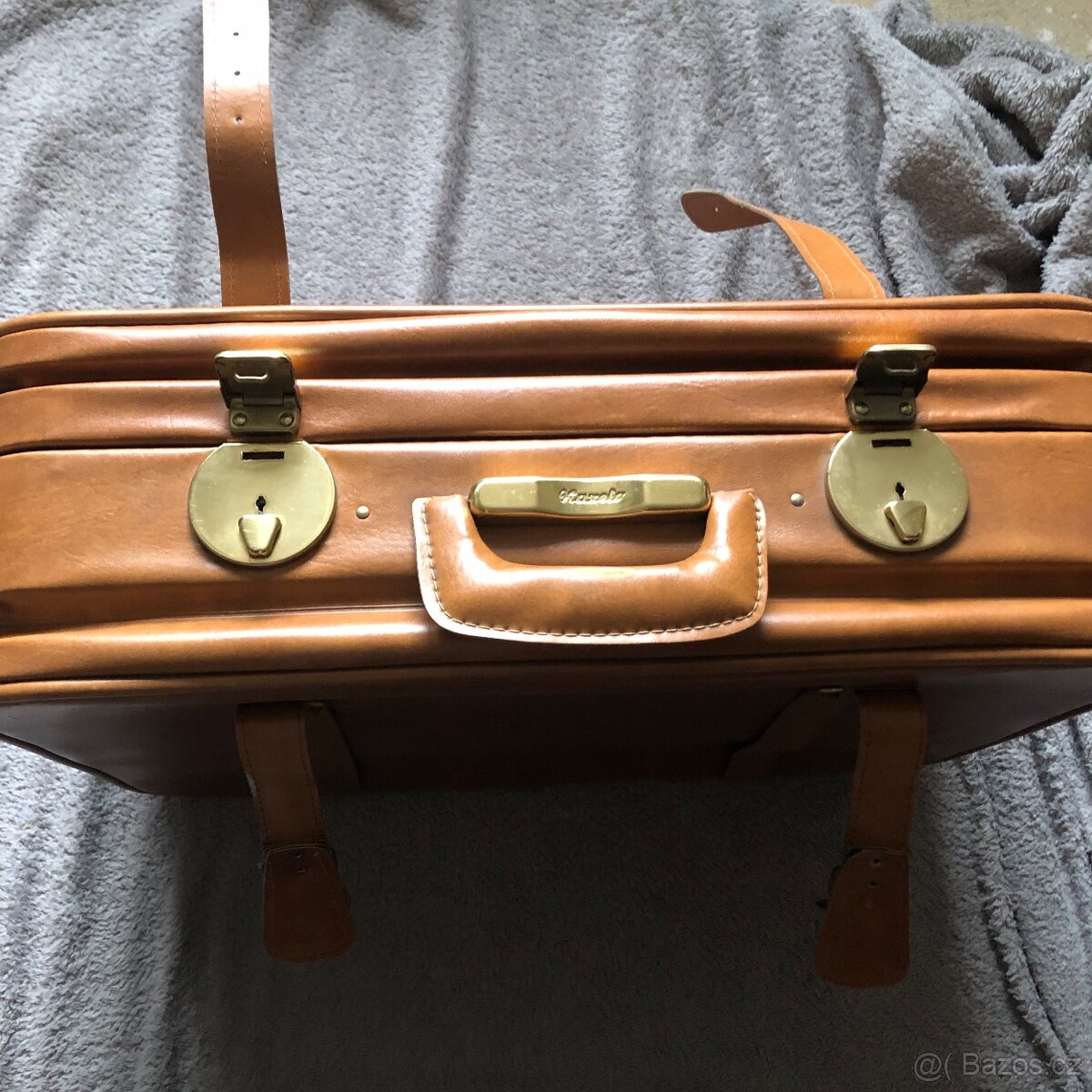 Starý cestovní kufr Kazeto - 3