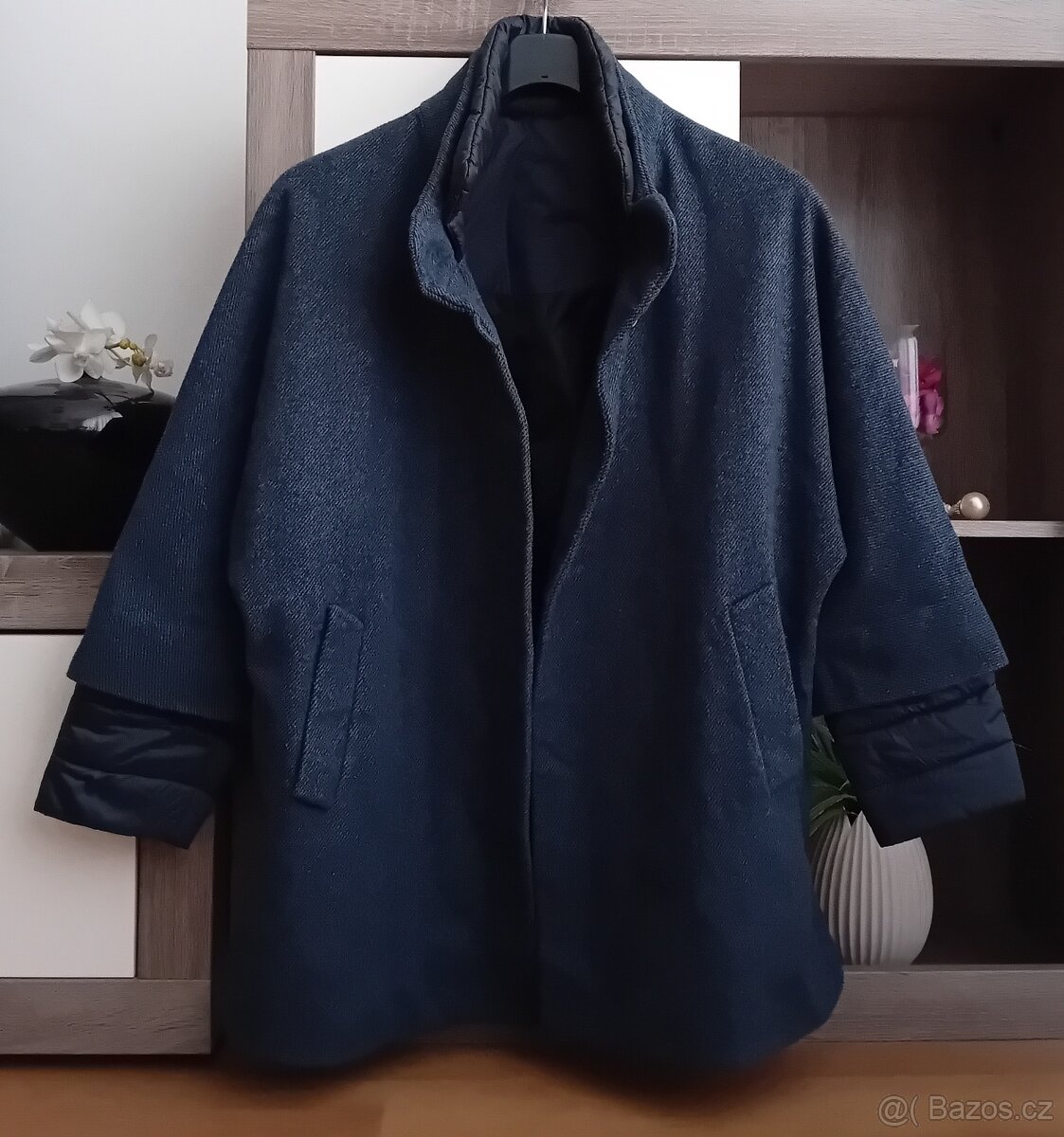 Wega dámský kabát vel. L/XL vlněná směs - 3