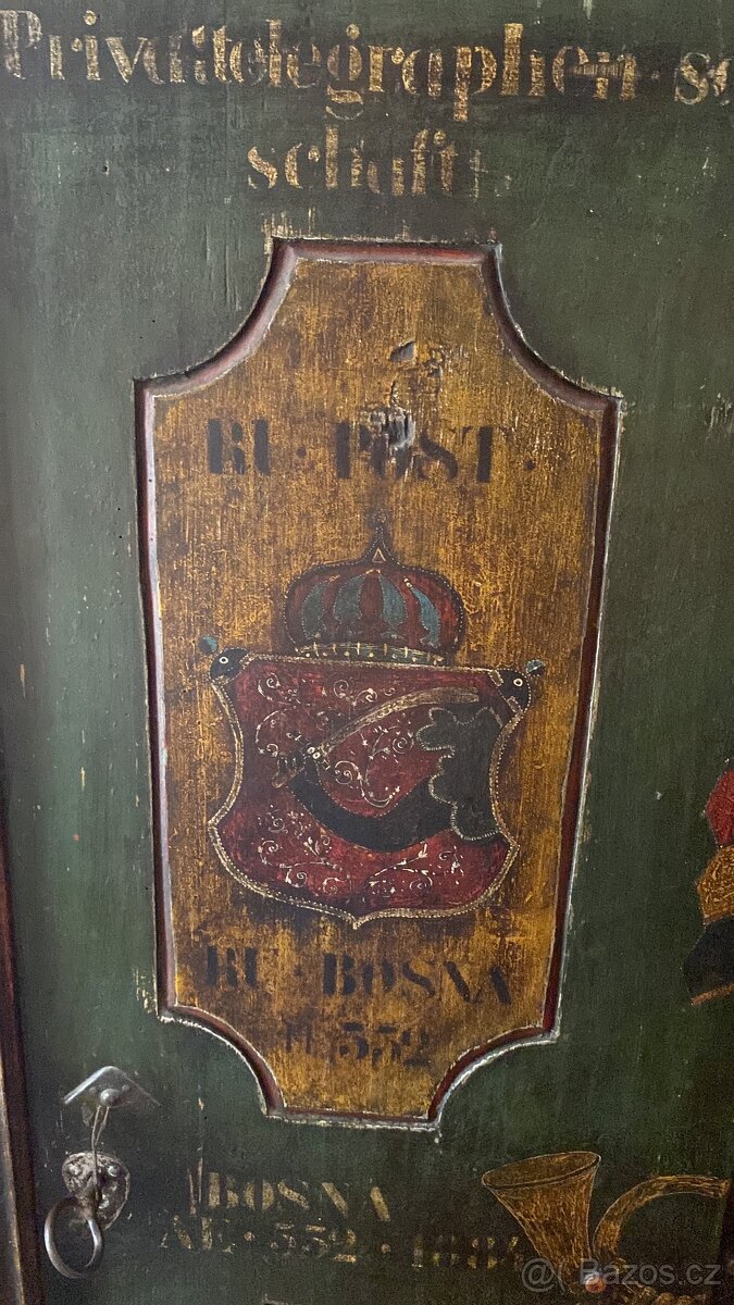 historická poštovní skříň 1884 - 3