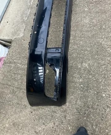 predni naraznik vw passat b7 4x pdc cerny - 3