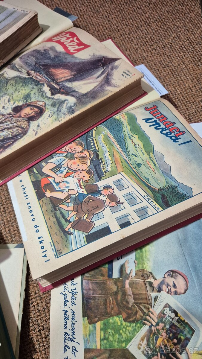 Skautské časopisy Vpřed - Junák Rychlé Šipy Foglar - 3