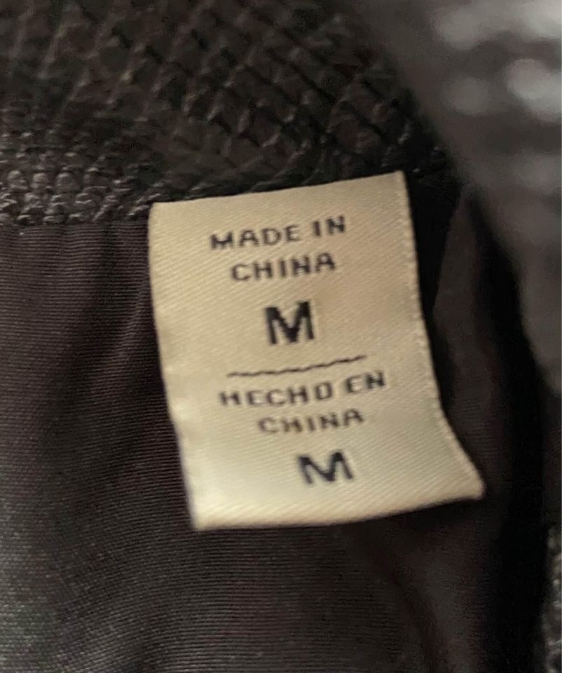 Koženková bunda dámská vel.M - 3