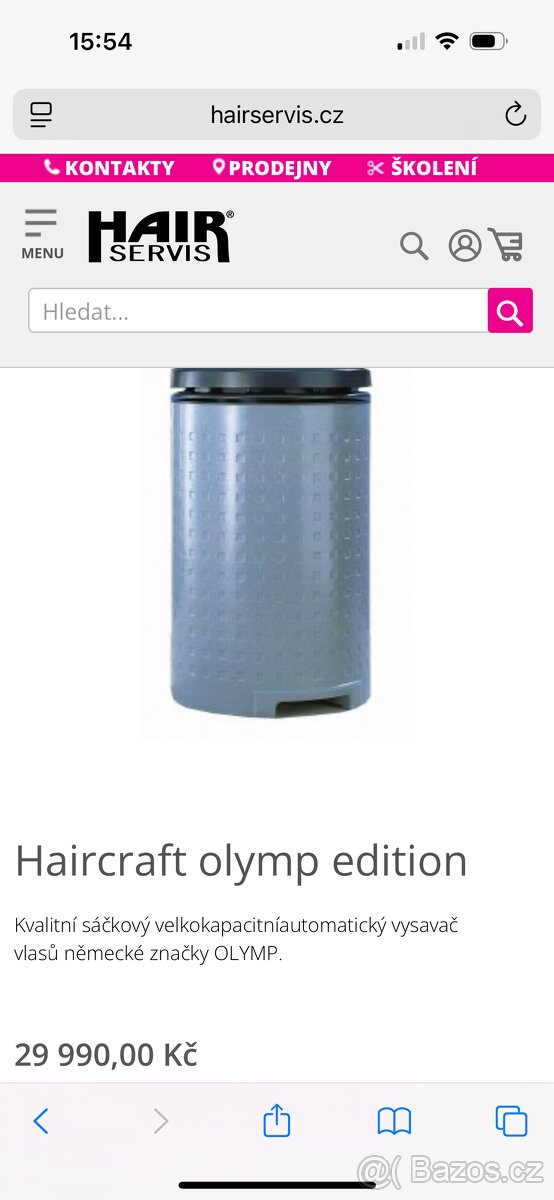 Haircraft olymp edition vysavač vlasů - 3