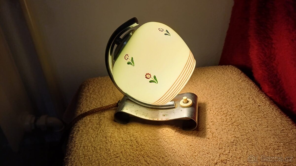 Chromová lampička styl Art deco, NAPAKO-15, typ č. 1188 - 3