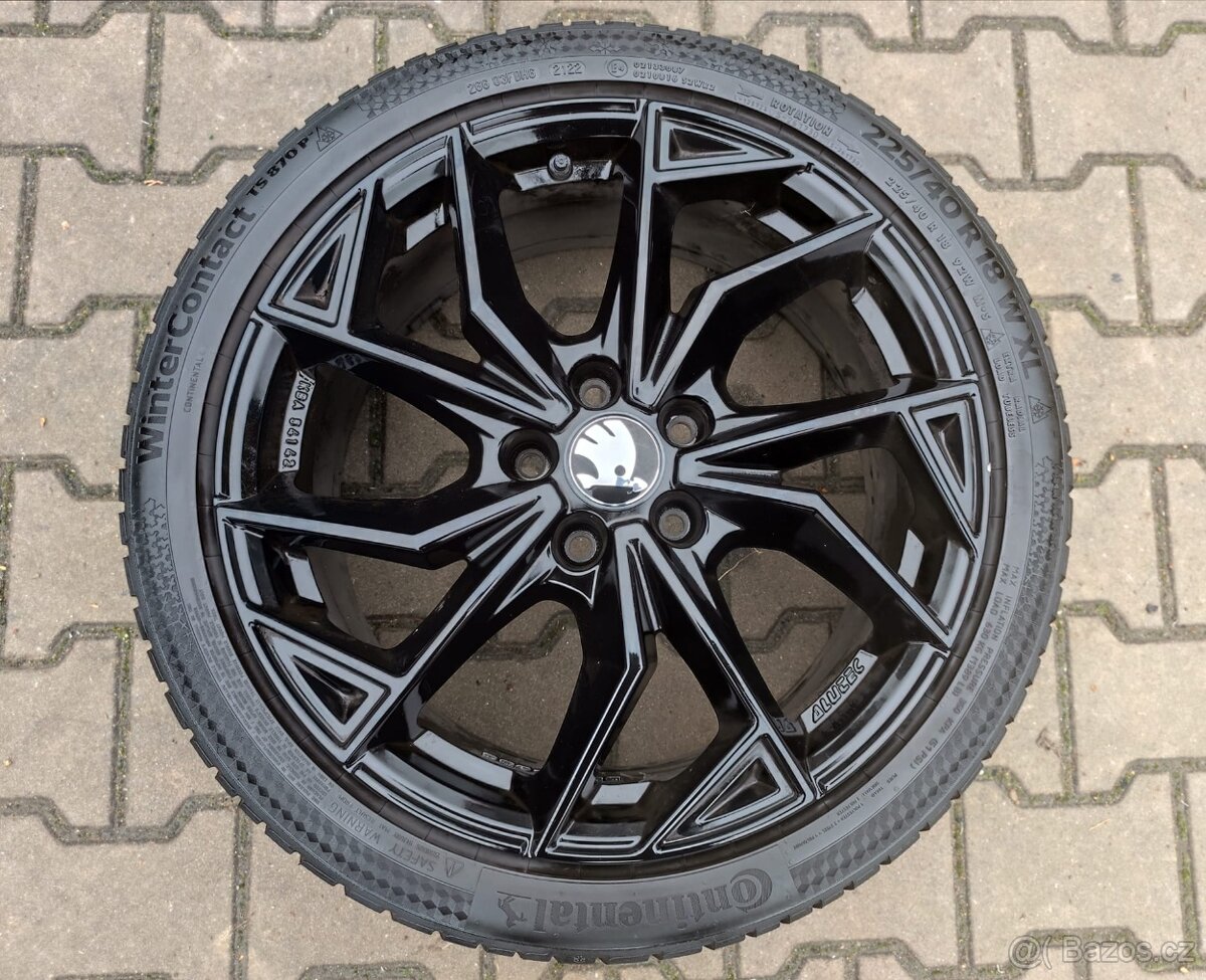 Disky Škoda Octavia II,III,RS, Superb II, VW Golf 5x112 R18 - 3