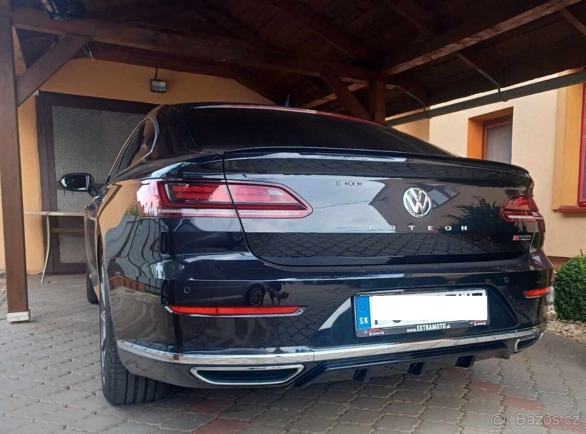 Športový difuzor na zadný nárazník pre VOLKSWAGEN - 3