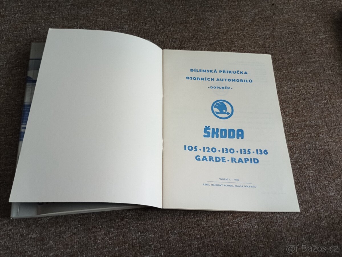 Dílenská příručka Škoda 105/120/130/135/136 - 3