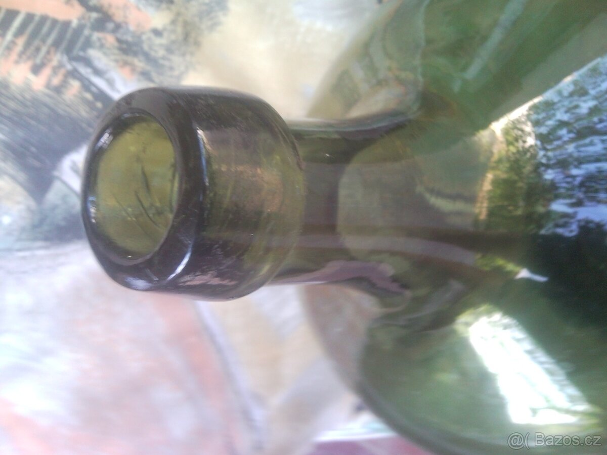 STAROŽITNÉ SKLENĚNÉ DEMIŽONY - 3