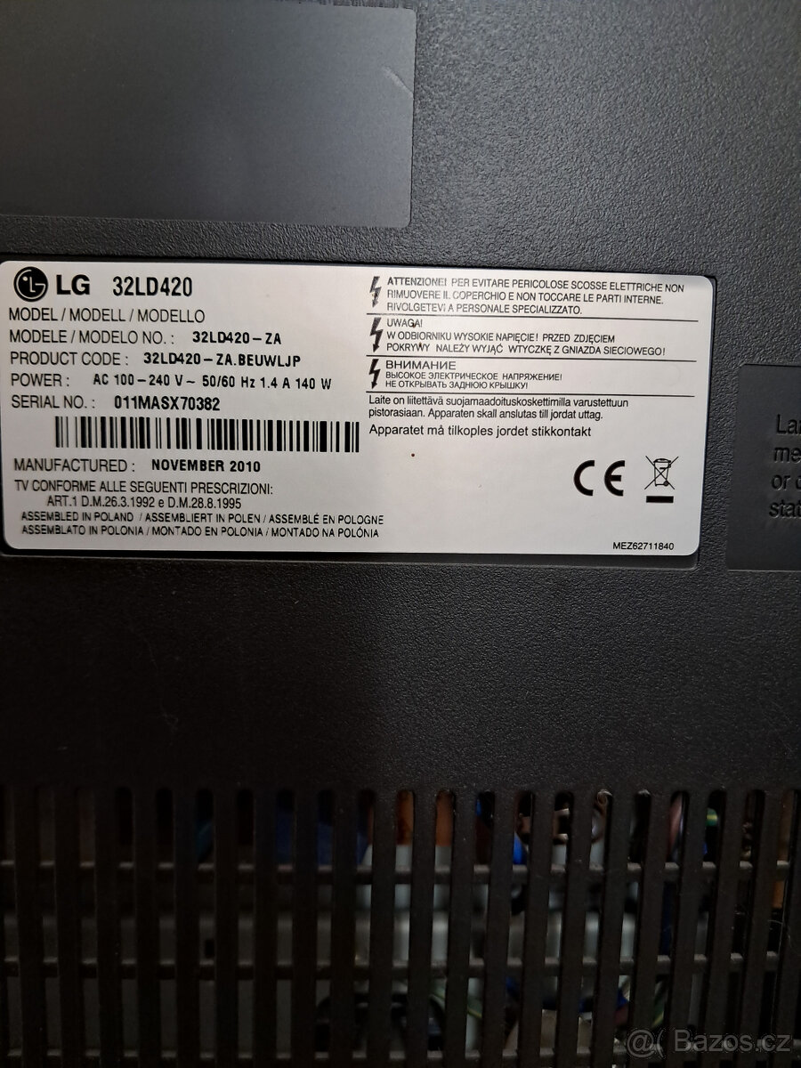 LG televize 32" (80 cm) – funkční - 3
