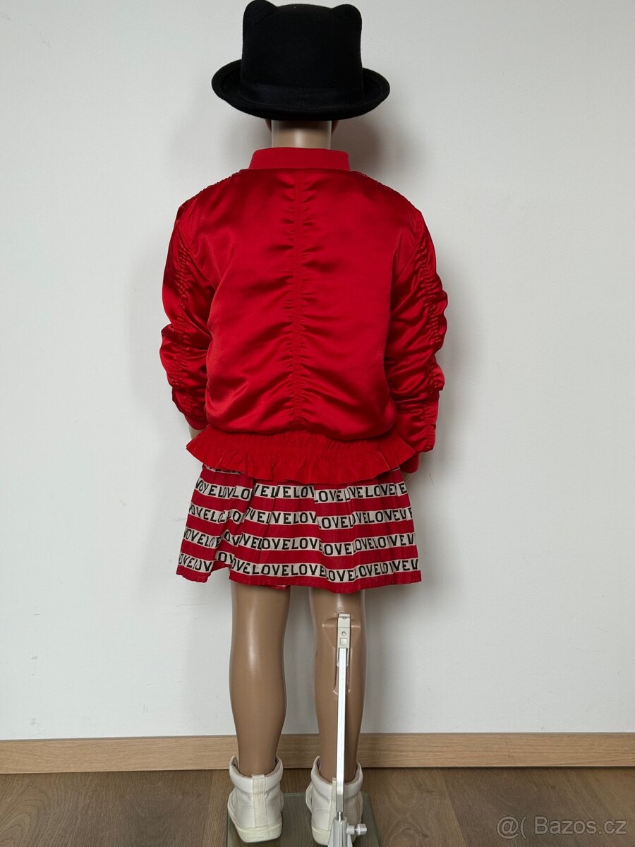 Červená bunda H&M conscious - 3