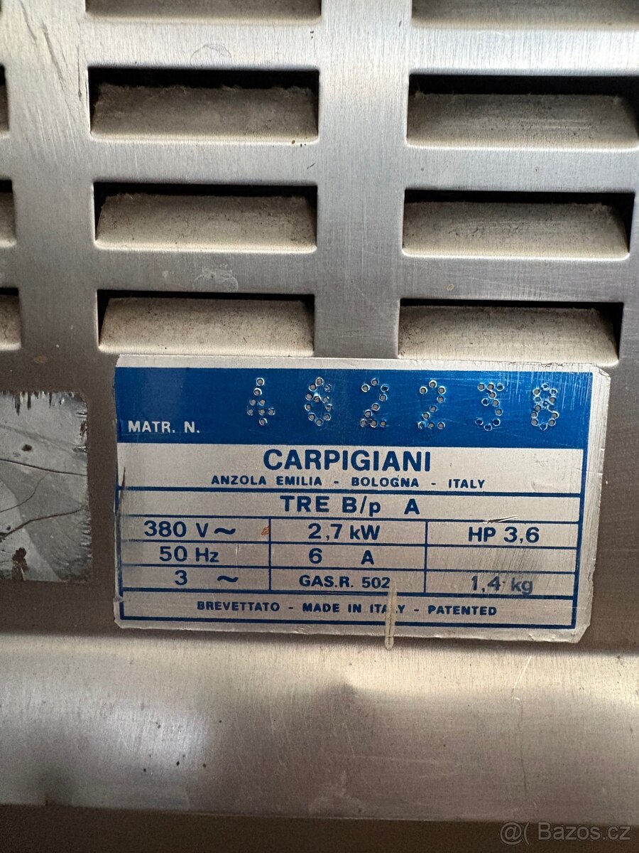 Zmrzlinový stroj Carpigiani Tre B/p A - 3