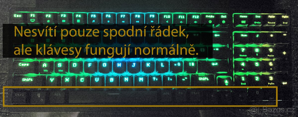 Klávesnice CZC gaming Reaper - SLEVA - 3