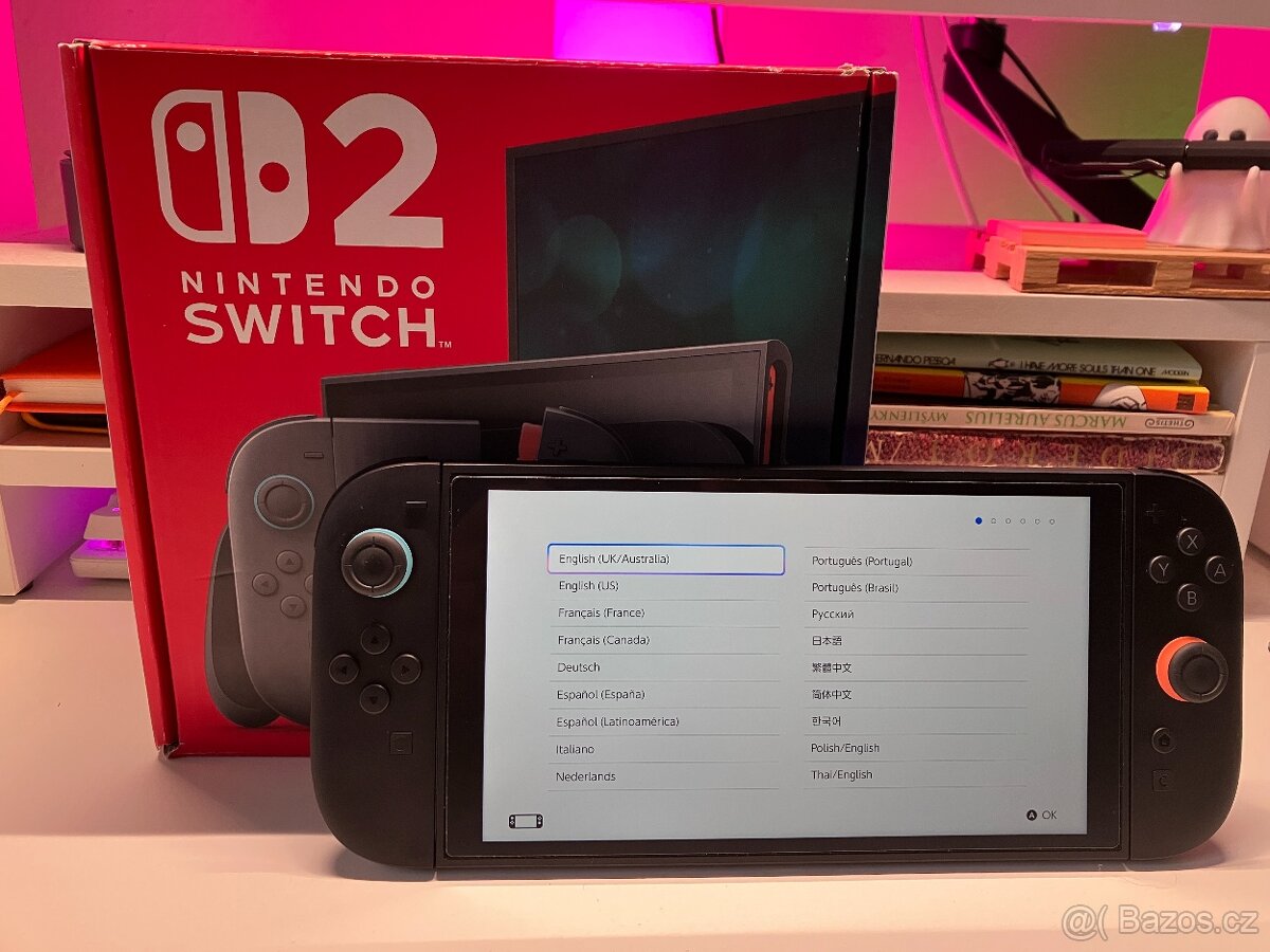Nintendo Switch 2 - top stav - komplet balení - 3