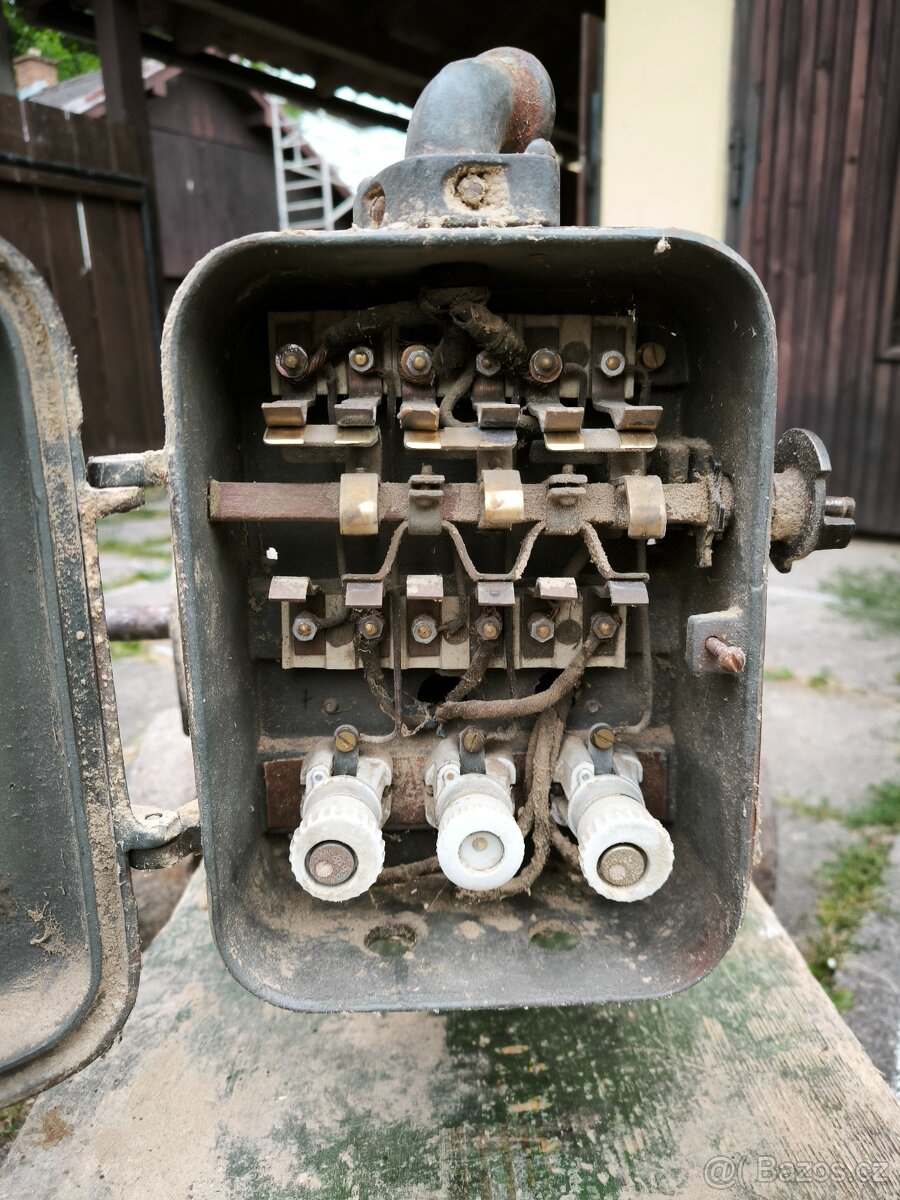 Historický Elektromotor Skrat 4kW - 3
