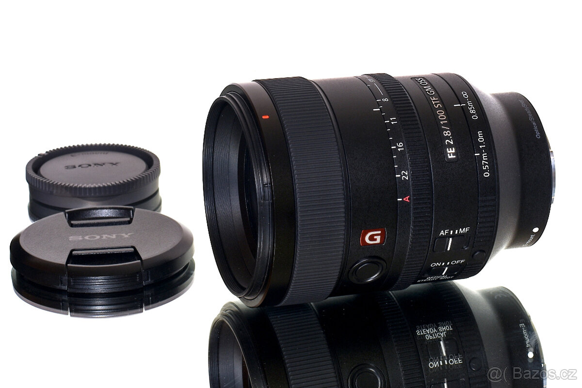 Sony FE 100mm f/2,8 STF GM + UV filtr Bez známek použití - 3