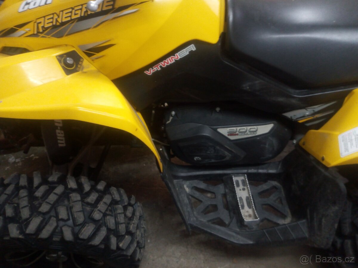 Can-am Renegade 800..koupeno v ČR 2.majitel